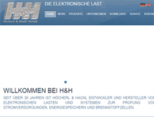 Tablet Screenshot of hoecherl-hackl.de